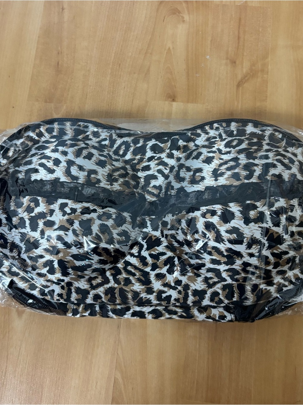 Travel Leopard Print Hard Case for Bra